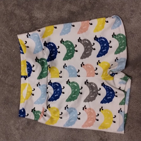 Farm animal baby girl pants/shorts set - Picture 2 of 5